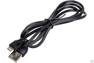 Кабель SKYWAY USB - Lightning 3.0А 1 м черный в коробке S09601002 #1