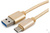Кабель Cablexpert USB 3.0 AM/Type-C, длина 1.8 м, золотой CC-P-USBC03Gd-1.8M #1