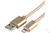 Кабель для Apple Cablexpert AM/Lightning, длина 1 м, золотой, CC-U-APUSB01Gd-1M #1