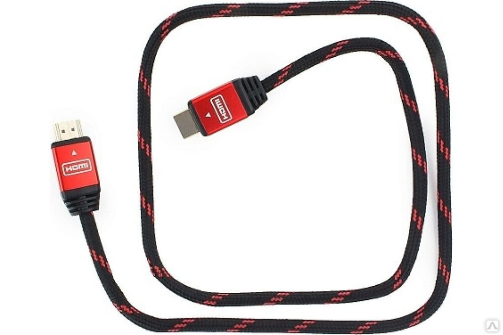 Кабель Cablexpert HDMI 1 м, v1.4 M/M, красный CC-G-HDMI02-1M