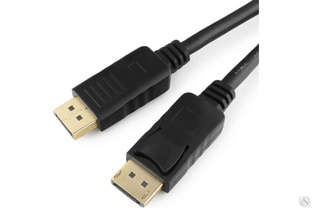 Кабель Cablexpert DisplayPort v1.3, 20M/20M, 2 м, черный, экран, пакет CC-DP3-2M #1