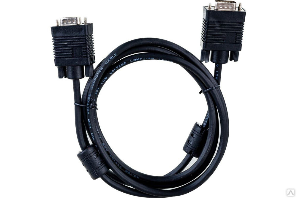 Сигнальный кабель VGA M- VGA M 5bites ферритовые кольца, 1.8 м APC-133-018