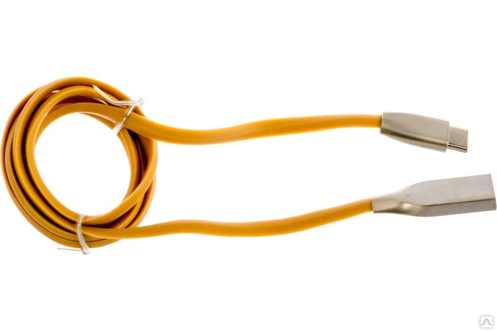 Кабель USB 2.0 Cablexpert, AM/Type-C, серия Gold, длина 1 м, блистер, золотой CC-G-USBC01Gd-1M