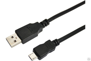 Шнур micro USB male - USB-A male 1.8M черный 18-1164-2 REXANT Rexant International #1
