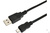 Шнур micro USB male - USB-A male 1.8M черный 18-1164-2 REXANT #1