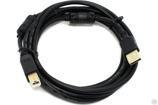 Профессиональный кабель 5bites EXPRESS USB 2.0 AM-BM, ферритовые кольца, 5 м UC5010-050A 