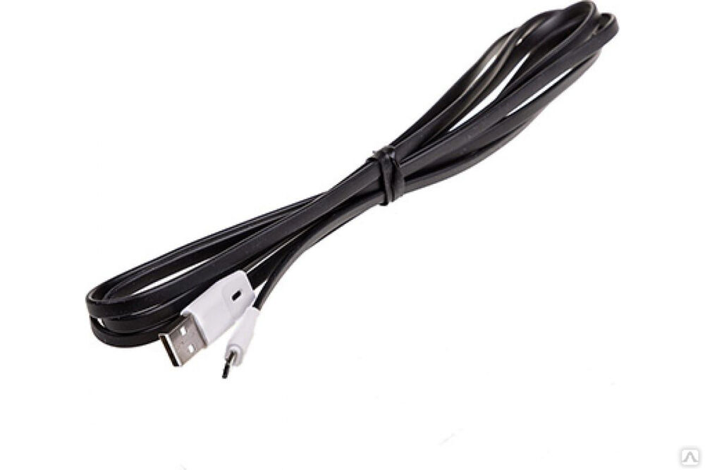 Кабель SKYWAY USB - microUSB 3.0А 2 м черный в коробке S09602005