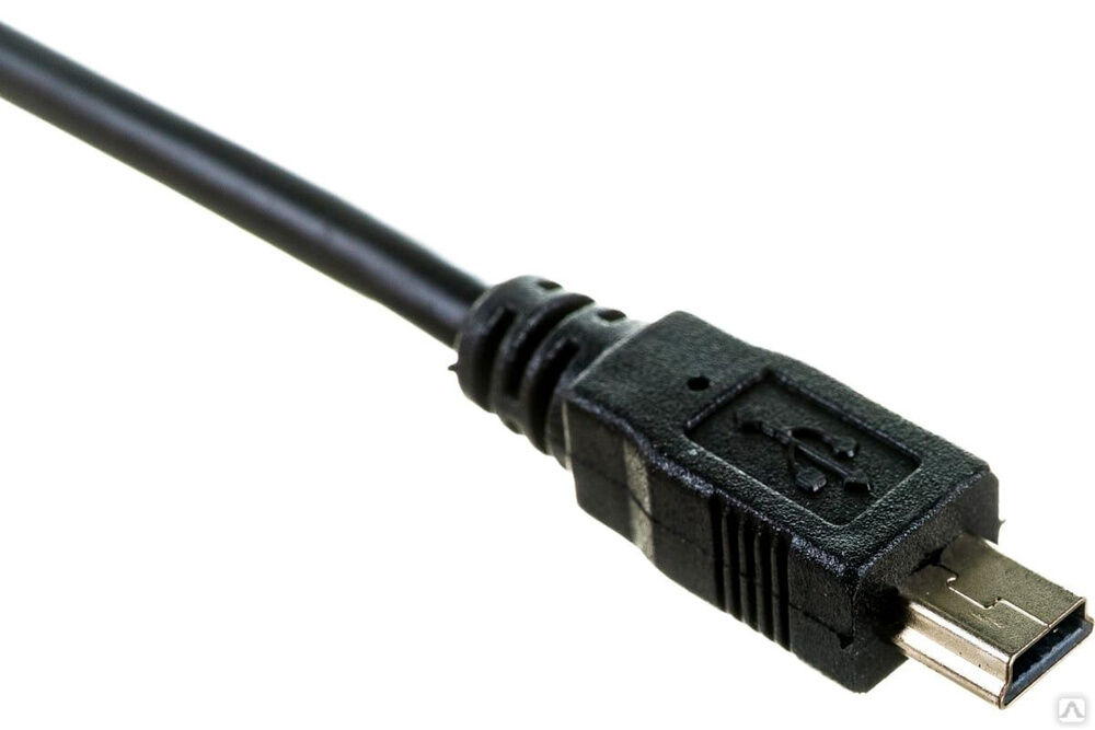 Кабель Cablexpert USB 2.0 Pro, AM/miniBM, 5P, 0.3 м, экран, черный пакет CCP-USB2-AM5P-1 3