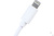 Кабель для зарядки Nord-Yada iPhone USB-Lightning 2А 1 м белый (TPE) 908935 #3