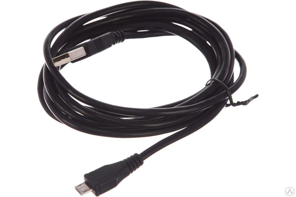 Кабель Cablexpert USB 2.0 Pro AM/microBM 5P, 1.8 м, экран, черный, пакет CCP-mUSB2-AMBM-6