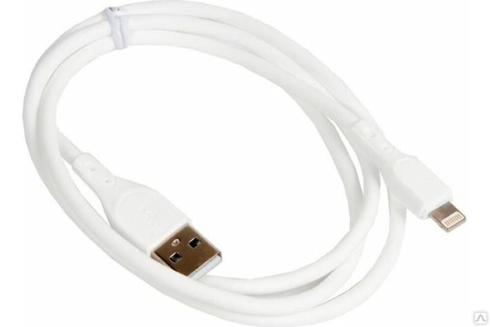 Кабель USB Borofone BX66 для Lightning, 2.4A, длина 1 м, белый 903278