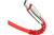 USB-кабель HOCO AM-Type-C 1.2 метра, 2.4A, плоский, ПВХ, красный 23753-U58tR #1
