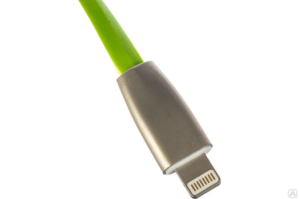 Кабель для Apple Cablexpert AM/Lightning, серия Gold, длина 1 м, блистер, зеленый CC-G-APUSB01Gn-1M