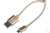 Кабель Heyner Премиум Micro USB 2.0, до 480 Mb/сек 2 м Золотой 511580 #3
