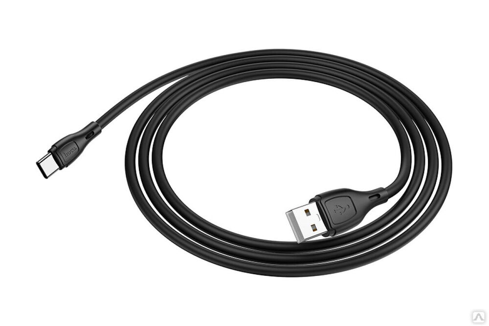 USB-кабель Hoco X61 Ultimate silicone для Type-C, 3.0А, длина 1.0 м, черный 811143