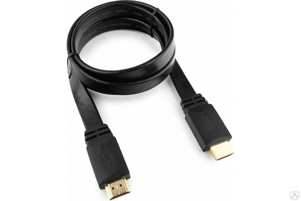 Кабель Cablexpert HDMI 1 м v2.0 19M/19M черный CC-HDMI4F-1M