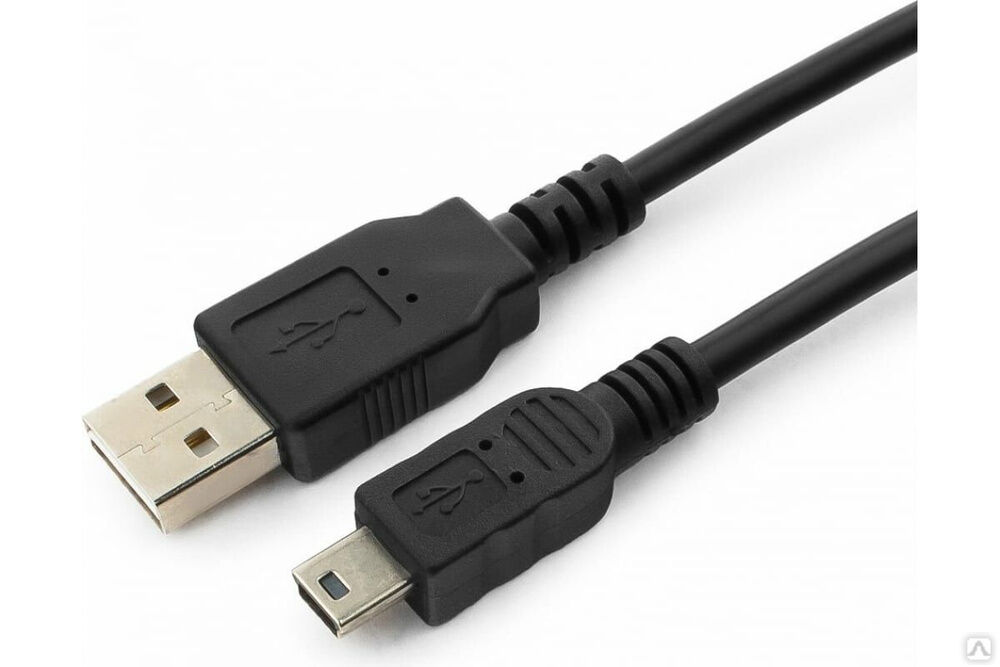 Кабель Cablexpert USB 2.0, мультиразъем USB, AM/miniB, 5P, 30 см, пакет CC-5PUSB2D-0.3M