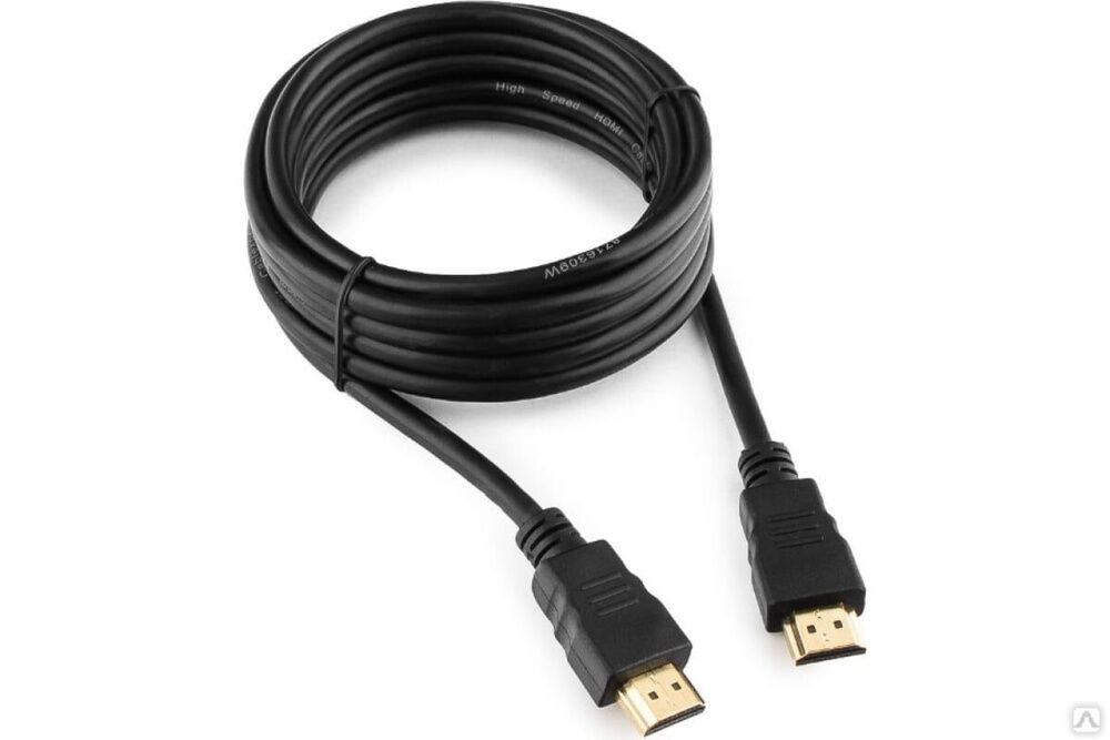 Кабель Cablexpert HDMI v2.0, 19M/19M, 3.0 м, черный, позолоченные разъемы, экран, пакет CC-HDMI4-10