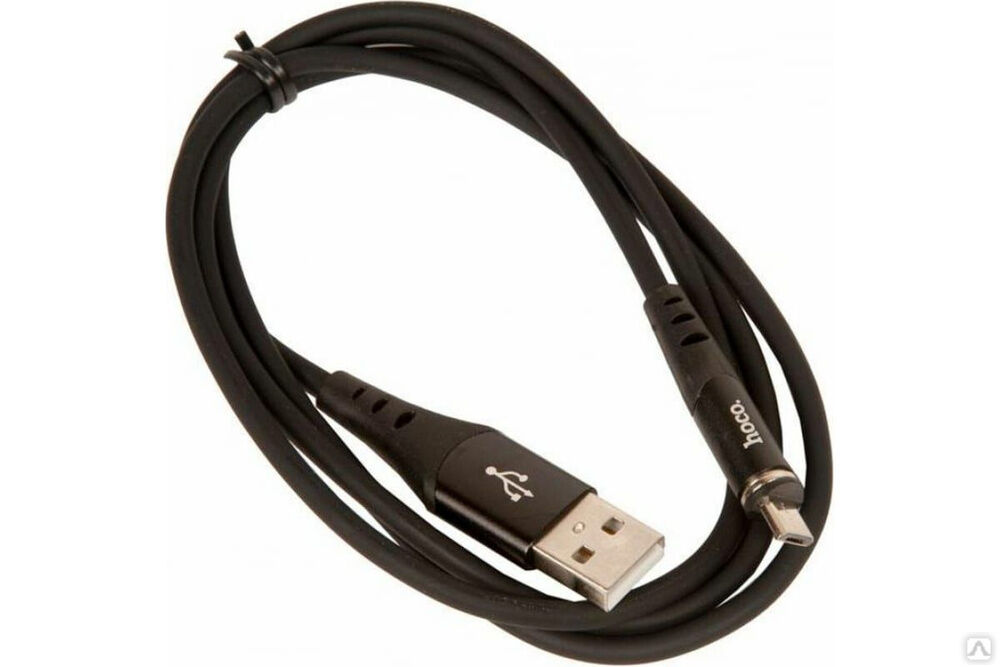 Кабель USB Hoco X60 Honorific для Micro USB, 2.0А, длина 1.0 м, черный 808554