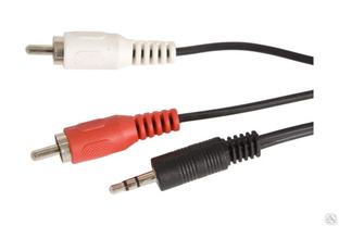 Стерео-аудио кабель Pro Legend Jack 3.5 mm вилка - 2xRCA вилка, 3 м. PL1060 