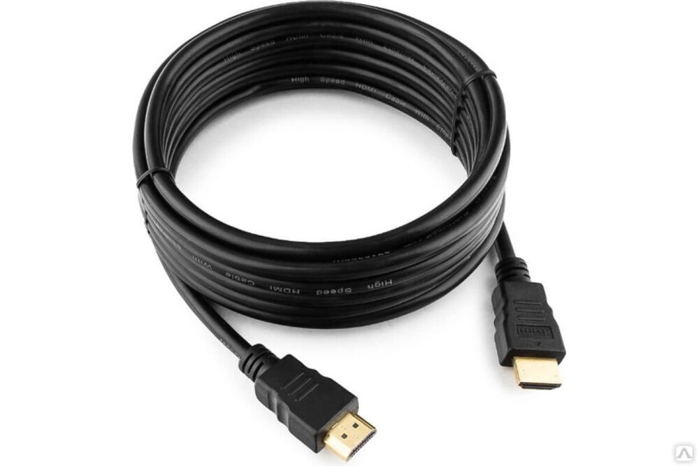 Кабель Cablexpert HDMI v2.0, 19M/19M, 4.5 м, черный, позолоченные разъемы, экран, пакет CC-HDMI4-15 1