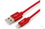 Кабель Cablexpert, для Apple, AM/Lightning, длина 1.8 м, красный, CC-S-APUSB01R-1.8M #2