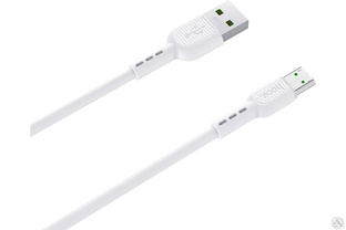 Кабель USB 2.0 Hoco X33, AM/MicroBm, белый, 1 м, 4А 6931474709158 #1