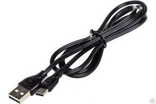 Кабель SKYWAY USB - Type-C 3.0А 1 м черный в коробке S09603002 #1