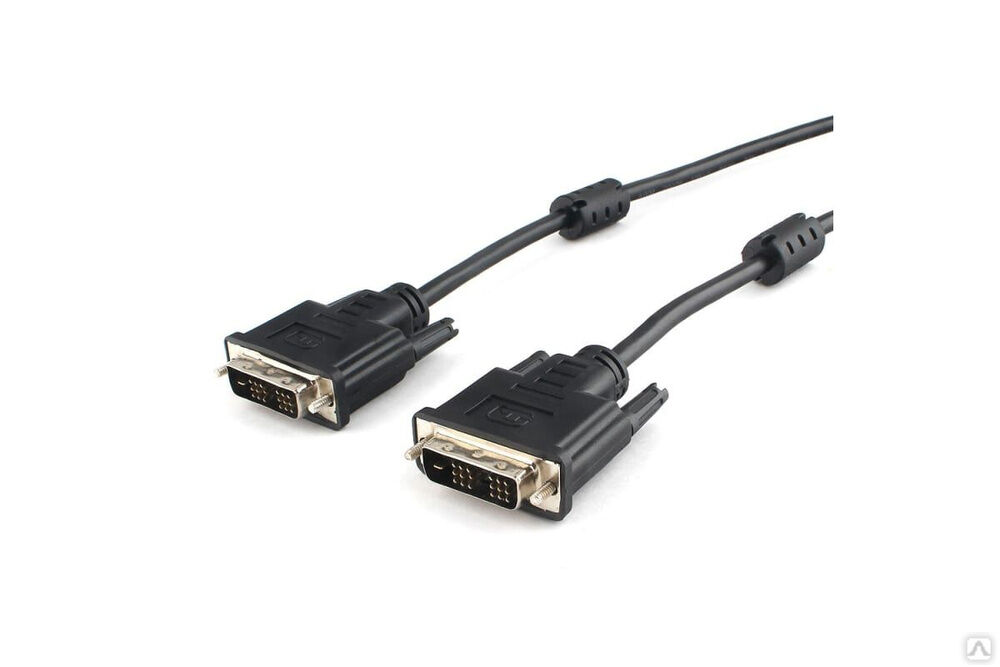 Кабель Cablexpert DVI-D single link 19M/19M 3.0 м CCS черный CC-DVIL-BK-10 1