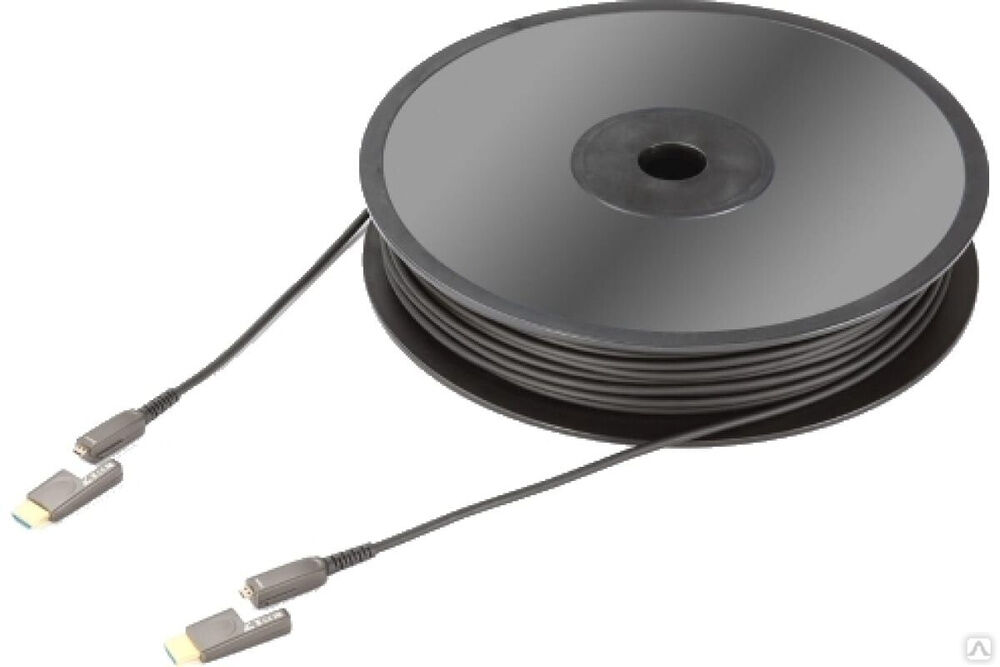 Видео кабель Eagle Cable Profi Micro HDMI 2.0 LWL 18Gbps D>, A 10,0 м 3132431010