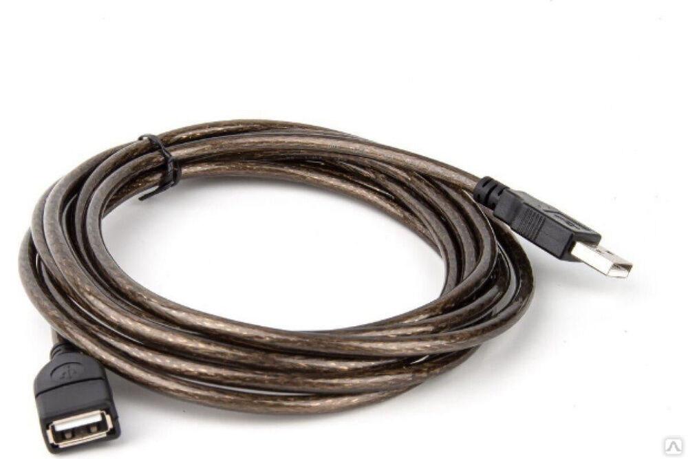 Удлинительный кабель Telecom USB2.0 AM/AF прозрачная изоляция, 3.0m VUS6956T-3M