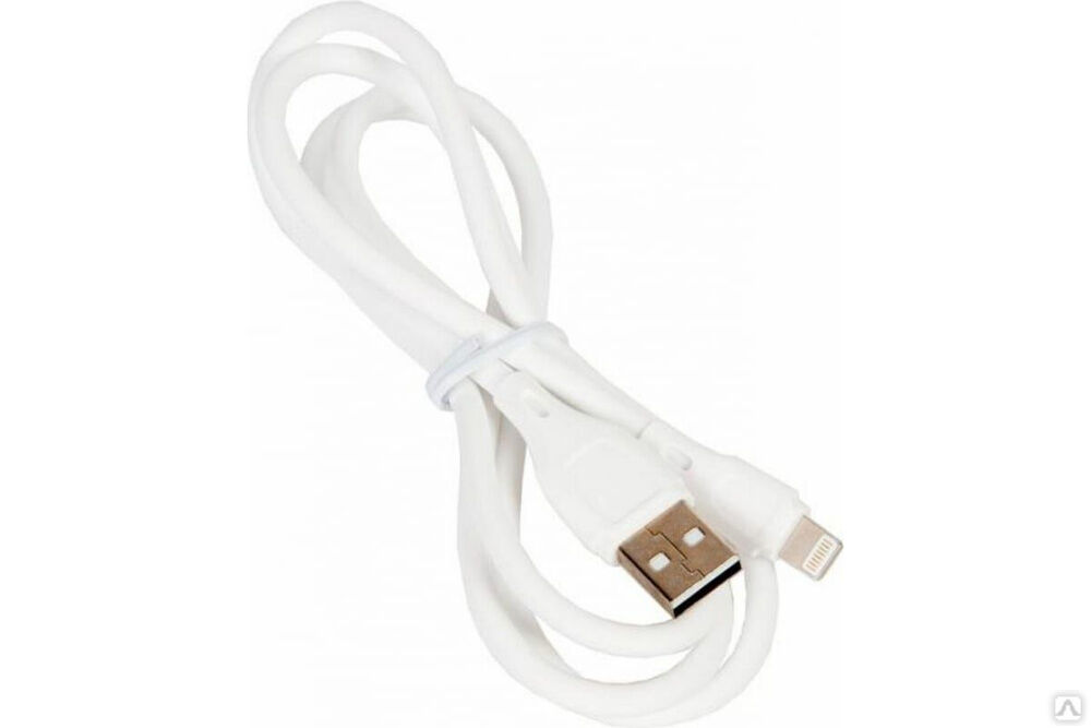 Кабель USB Hoco X61 Ultimate silicone для Lightning, 2.4А, длина 1.0 м, белый 811137 Apple