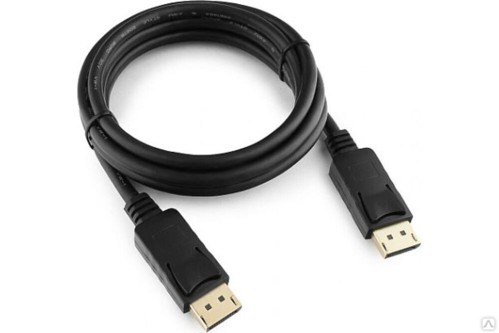 Кабель Cablexpert DisplayPort v1.2, 1.8 м, 20M/20M, черный, экран, пакет CC-DP2-6