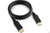 Кабель Cablexpert DisplayPort v1.2, 1.8 м, 20M/20M, черный, экран, пакет CC-DP2-6 #1
