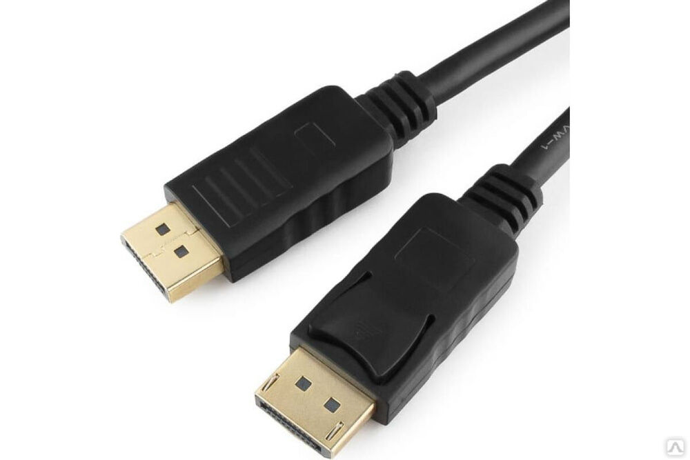 Кабель Cablexpert DisplayPort v1.2, 1.8 м, 20M/20M, черный, экран, пакет CC-DP2-6 2