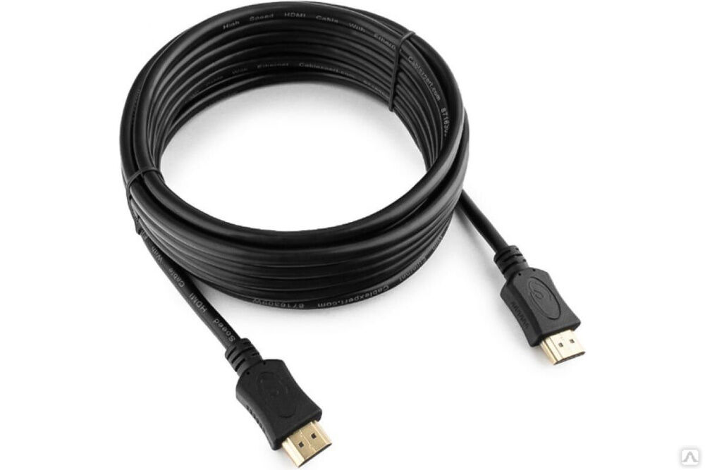 Кабель Cablexpert серия Light HDMI v1.4, 19M/19M, 4.5 м, черный CC-HDMI4L-15
