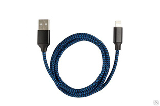 Кабель USB/Lightning Energy ET-03 для продукции Apple цвет - синий 006283 #1
