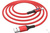 USB-кабель HOCO, AM-8pin 1.2 метра, 2.4A, индикатор, нейлон, красный 23753-U79iR #2