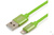 Кабель для Apple Cablexpert AM/Lightning, длина 1 м, зеленый CC-S-APUSB01Gn-1M #2