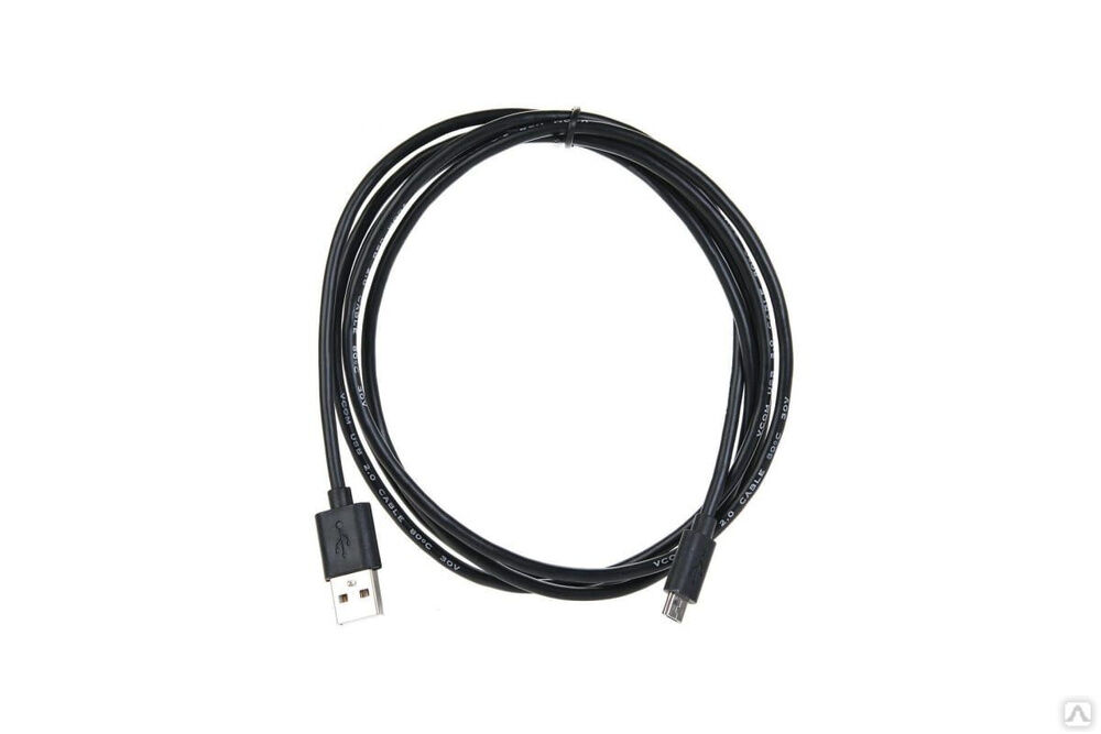Кабель VCOM USB2.0 Am micro-B 5P, 1.8 м, черный VUS6945-1.8M