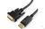 Кабель DisplayPort-DVI Cablexpert, 1.8 м, 20M/25M, черный, экранированный, пакет, CC-DPM-DVIM-6 #2