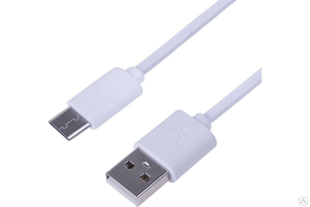 Шнур USB 3.1 type C -USB 2.0 1 м белый 18-1881-1 REXANT