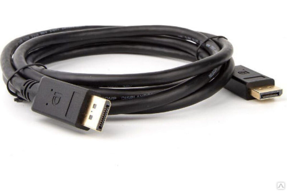 Соединительный кабель Telecom DisplayPort-DisplayPort, 1.2 V, 4K 60 Hz, 2 м, PRO CG720-2M