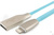 Кабель для Apple Cablexpert, AM/Lightning, серия Gold, длина 1 м, синий, блистер, CC-G-APUSB01Bl-1M #2