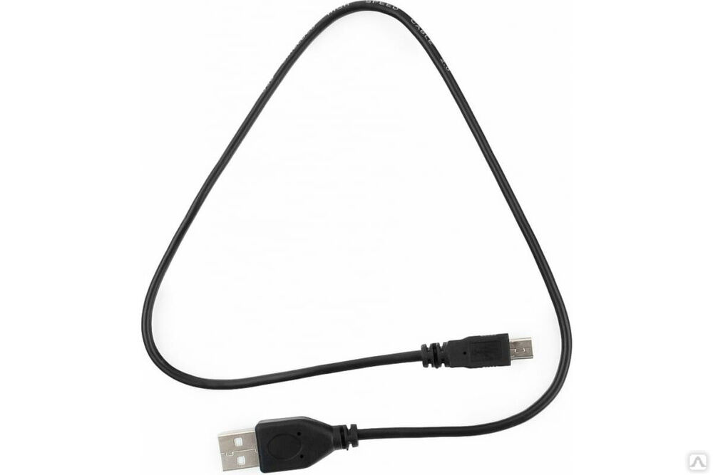 Кабель Гарнизон USB 2.0 A (M) - mini-B (M) 5P, 0.5 м, пакет GCC-USB2-AM5P-0.5M