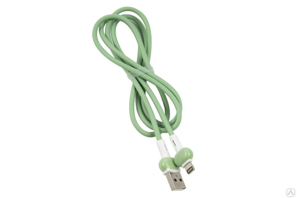 Дата-кабель Red Line Candy USB - Lightning, зеленый УТ000021990
