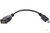 USB-кабель OTG mini USB на USB шнур 0.15M черный 18-1181 REXANT #2