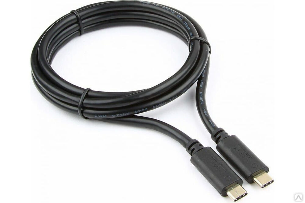 Кабель USB Cablexpert, USB3.1 Type-C/USB3.1 Type-C, 1.5 м, пакет CCP-USB3.1-CMCM-5