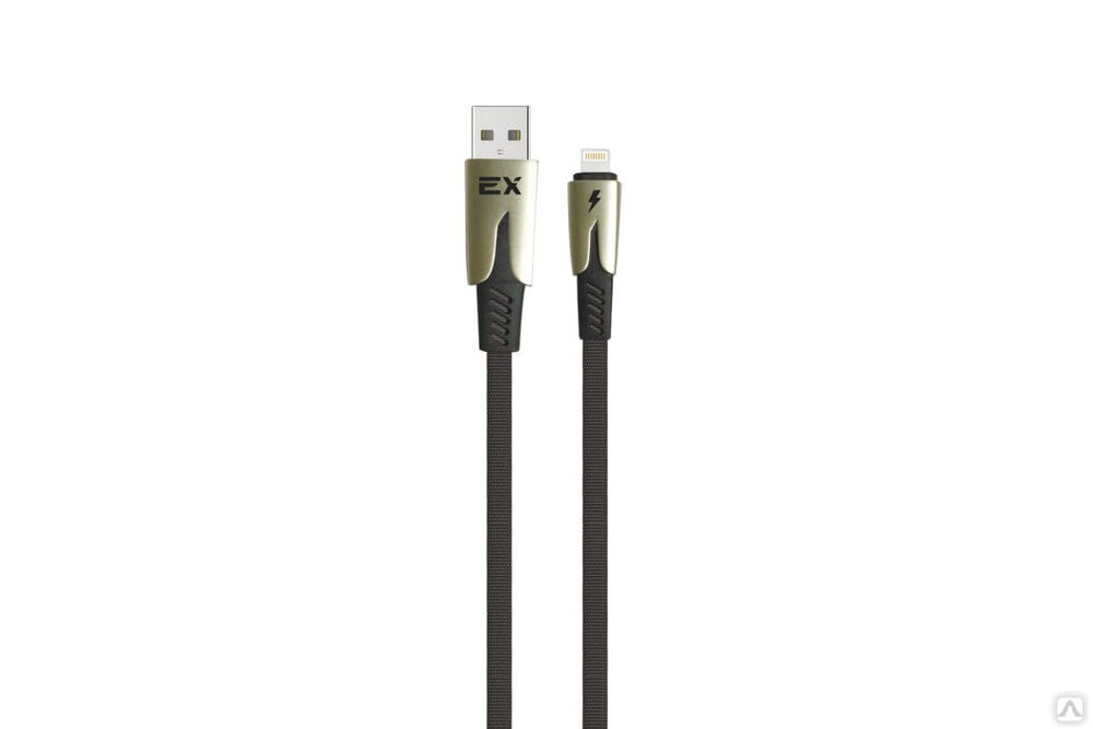 Кабель USB-8-pin Exployd для зарядки телефона 1M 2.1A черный EX-K-1038