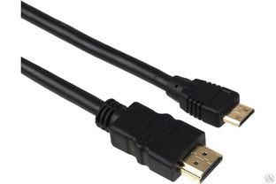 Кабель ExeGate HDMI-miniHDMI EX-CC-HDMIC-1.0 19M 19M, 1 м, ver1.4, позолоченные контакты 257910 